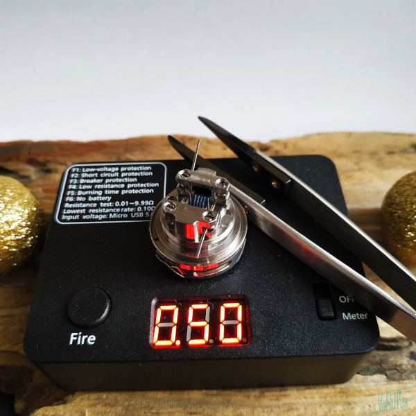Article Ohmmetre Vape District Coil LPV